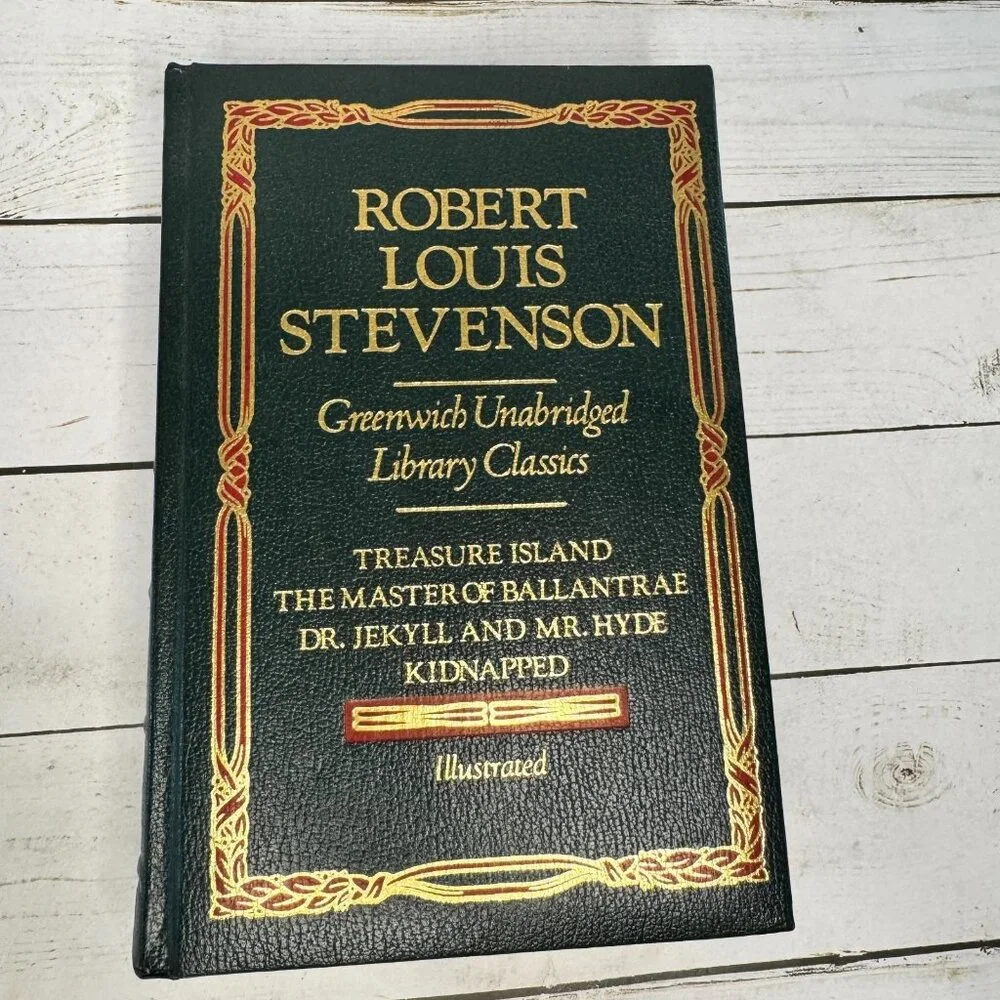 Greenwich Unabridged Library Classics Robert Louis Stevenson 1983 Illustrated HC